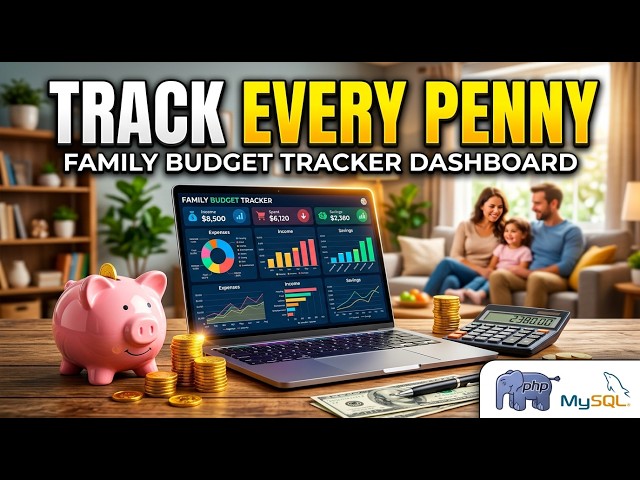 I Built a Family Budget Tracker with PHP & MySQL 💰