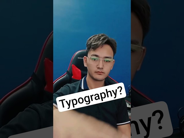 Typography Kya Hai? | UI/UX Design Basics in Urdu #Typography #UIUXDesign #DesignTips