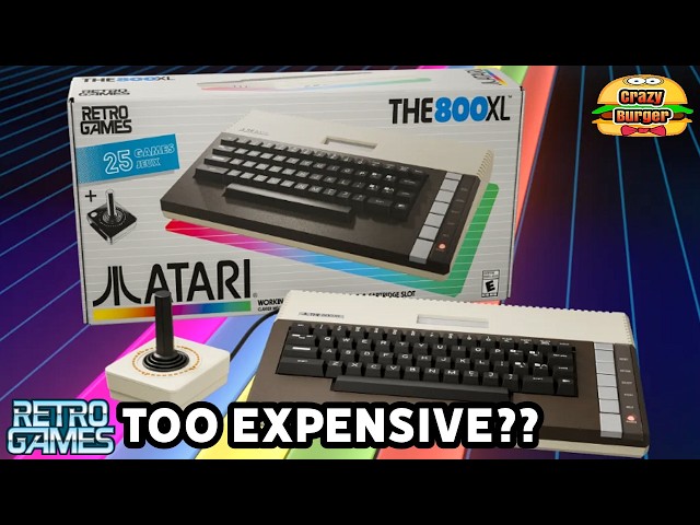 RetroGames & Atari Announce THE800XL - But Is It Too Expensive?