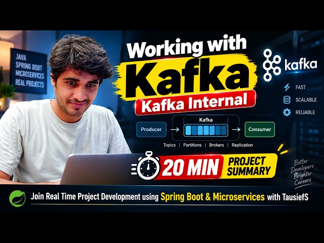 Working with Kafka - 20 Min Realtime Project Summary