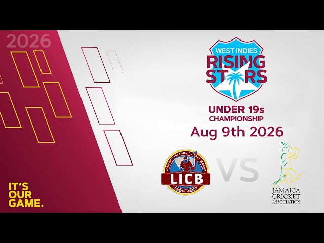 🔴 LIVE Leeward Islands v Jamaica | CWI Women’s Under 19 | 20 Over Championships 2026