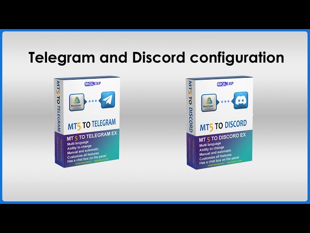 Telegram And Discord Configuration|MQLEXP