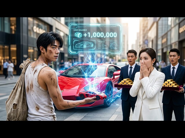 He Picked Up a Bottle and Unlocked a System! Trash Gave Him Black Cards, Supercars and Billions!