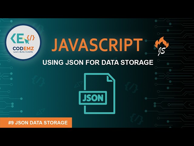 Using JSON for Data Storage