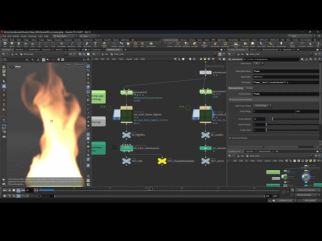Machine Learning for Pyro | 8 | Training the Fire Model