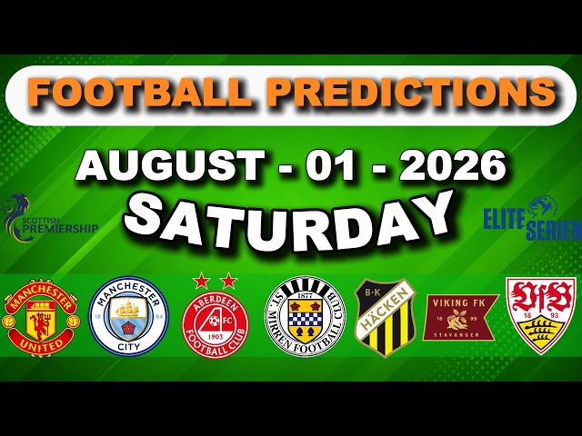 Football Predictions Today 01 August|BTTS &Over 2.5/Under 3.5|NorwayEliteserien|#footballpredictions