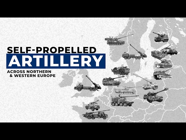 Caesar, K9, Archer, And More: Self-Propelled Artillery Across Northern Europe!