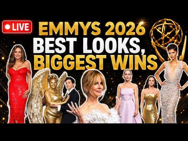 Emmys 2026 LIVE: From Zendaya To Nicole Kidman | Emmy Awards 2026 Winners, Fashion & Highlights LIVE