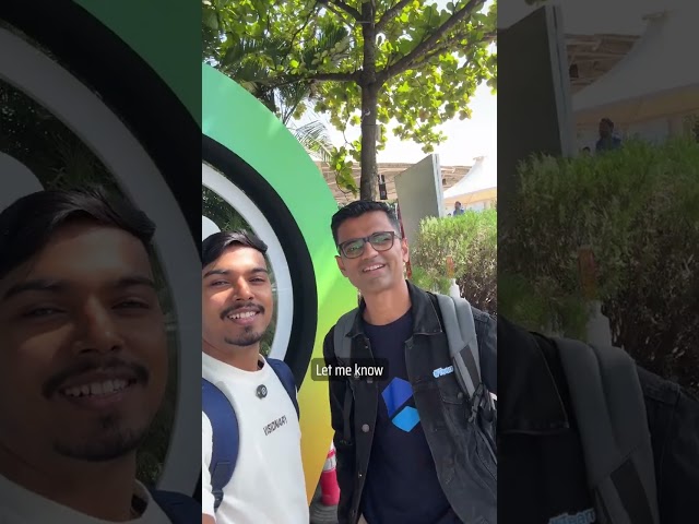 Google I/O Connect India had one moment nobody saw coming.