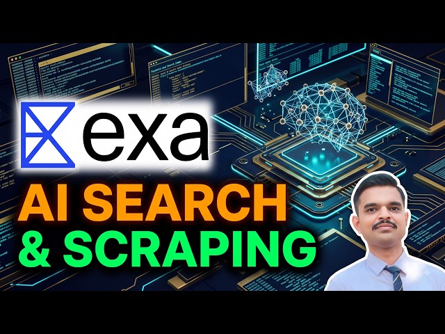 EXA API | Build an AI-Powered Search Engine App for RAG, LLM & AI Agents