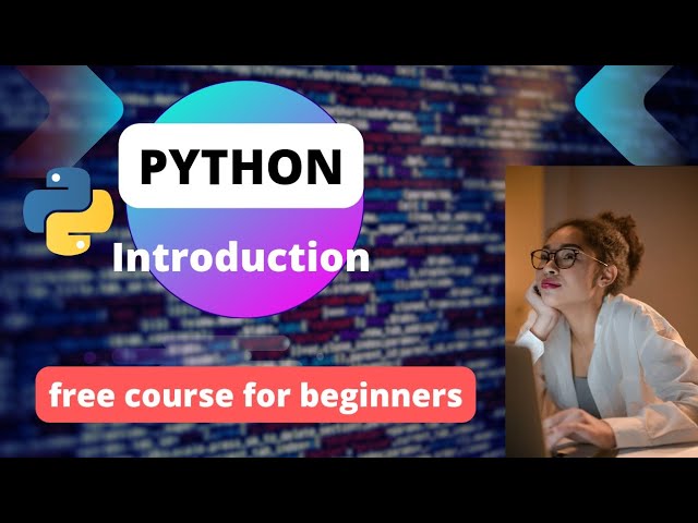 Introduction to programming with python