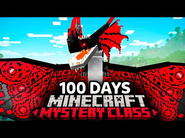 I Survived 100 Days in MYSTERY CLASS ONLY HOW TO TRAIN YOUR DRAGON Minecraft!