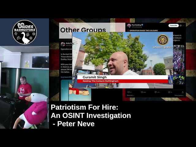 Patriotism For Hire: An OSINT Investigation - Peter Neve