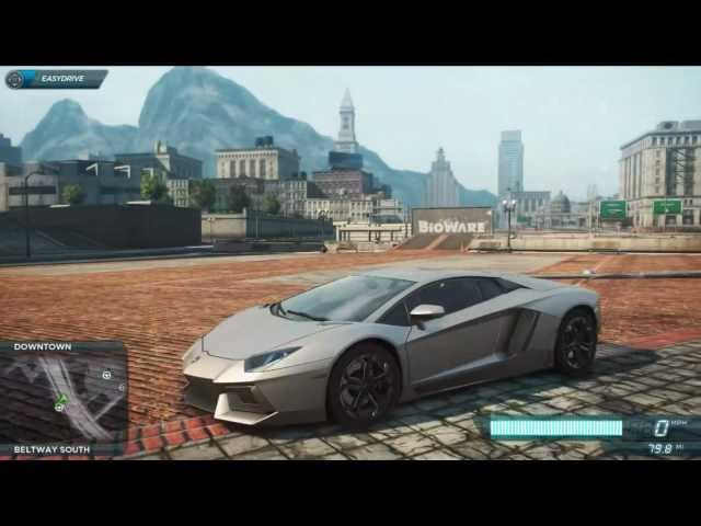NFS Most Wanted 2012 - Lamborghini Aventador [PC][HD] | WAQ