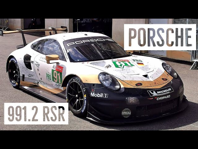 Porsche 991.2 RSR GTE - Le Mans - INCREDIBLE SOUND! [HD]
