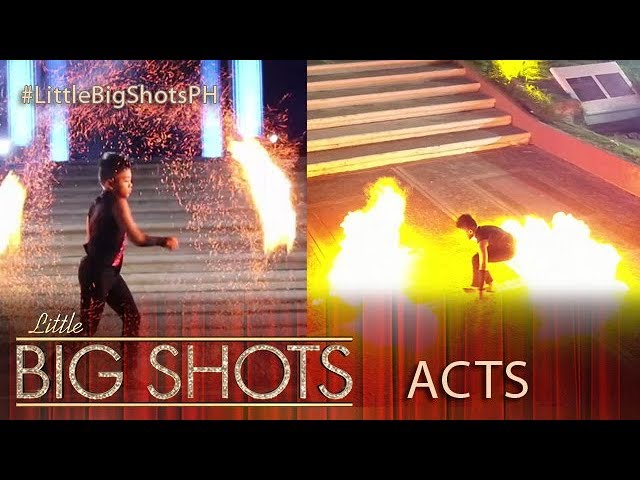 Little Big Shots Philippines: TJ | 12-year-old Amazing Fire Dancer