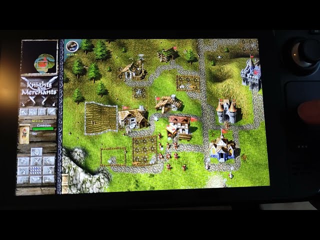 SteamDeck Gameplay - Knights and Merchants (KAM remake)
