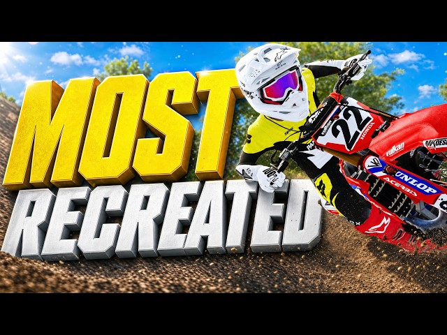 The Most RECREATED Tracks In MX Bikes History...