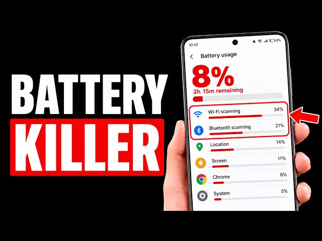 5 Settings Draining Your Android Battery Right Now