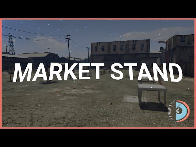 FiveM Market Stand Script | Advanced Market Stand System - [ESX] & [QBCORE] & [QBOX]