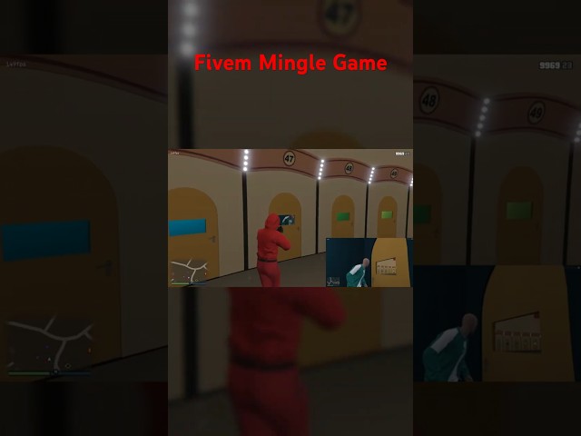 Squid Game Levels in GTA V (FiveM)  #gta #gtaonline #minglegame #squidgame #redlightgreenlight