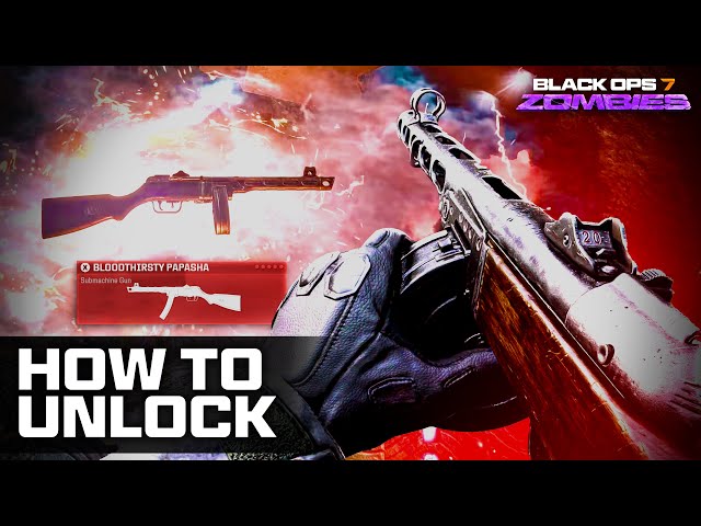 Unlock ULTRA RARITY PPSH in Black Ops 7 Zombies EASY… (Carry Forward Gameplay)