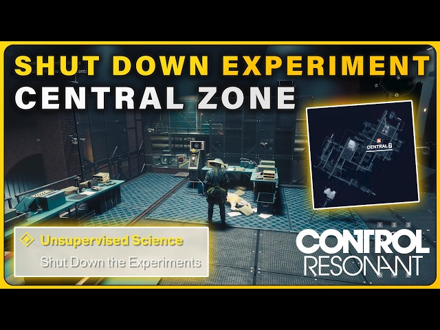 How to Shut Down Experiment in Central for "Unsupervised Science" ► Control Resonant