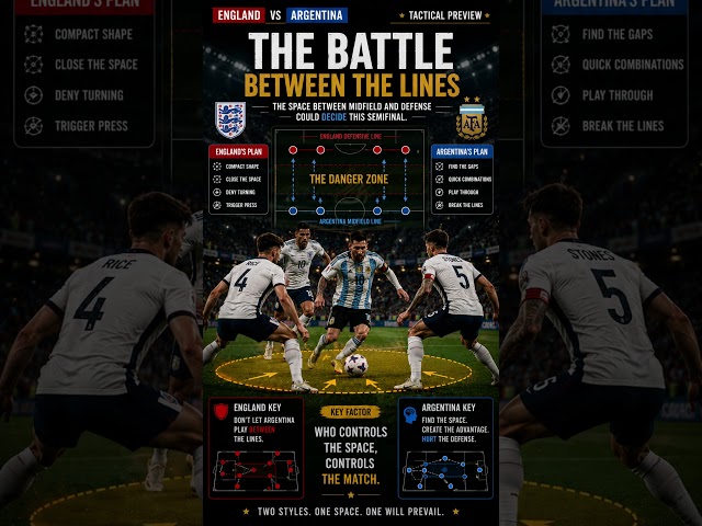 Who Reaches the Final? | England vs Argentina Tactical Preview | World Cup 2026