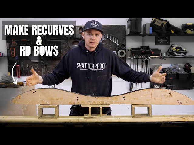 HOW TO USE BOW BUILDING FORMS --- Make Recurves and RD Bows....(Tillering Course ep 14)