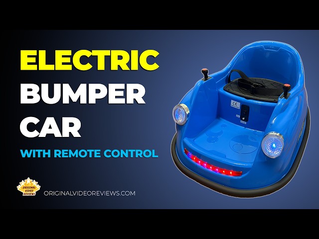Electric Bumper Car for Kids with Remote Control | Full Review & Demonstration 🎮🚗