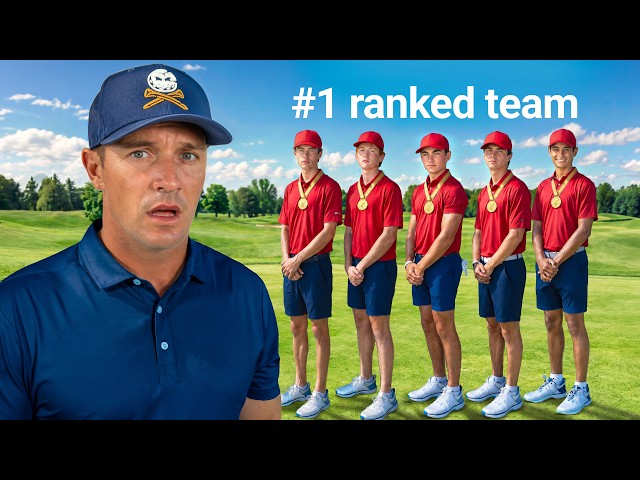 Pro Golfer vs #1 High School Team