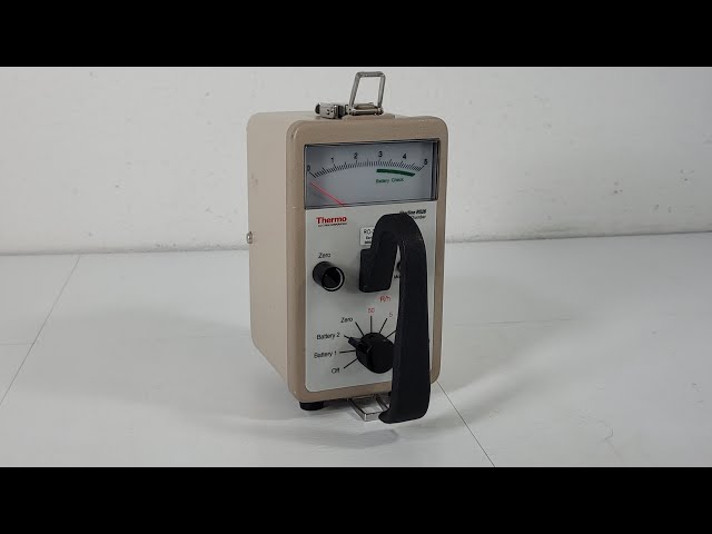 Testing a Thermo Eberline RO20 Ion Chamber Radiation Survey Meter 5mR/h-50R/h