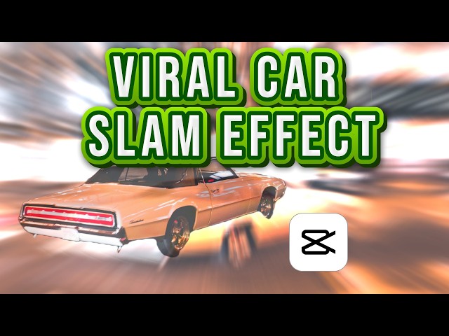 CapCut PC Tutorial - The Viral Car Slam Effect in Under 5 Minutes