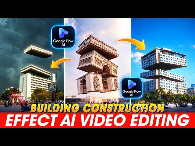 Trending BUILDING Construction Effect AI Video Tutorial | Building Construction AI Video Tutorial