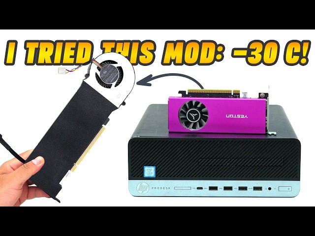 SFF Office PC Hack: Try This 30°C GPU Temp Drop!