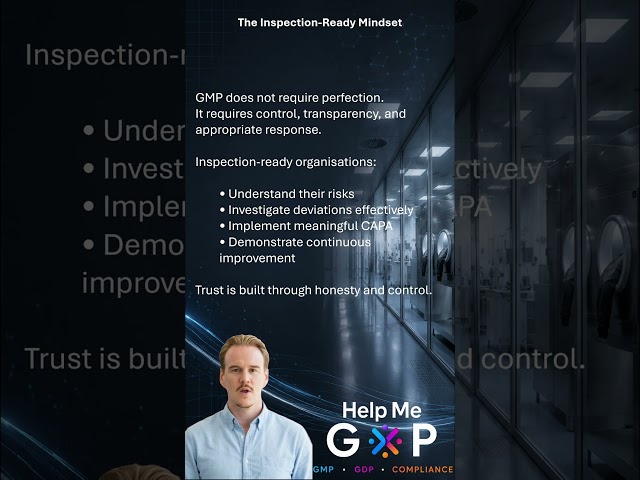 The Inspection-Ready Mindset | Help Me GxP Basics
