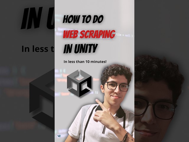 How to make Web Scraping in Unity! Works in Windows and Mac! #unity3d #webscraping #webscraper #iOS