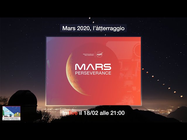 Mars 2020, l'atterraggio