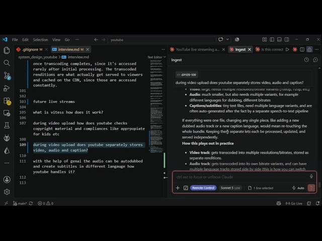 using claude to ace system design interview