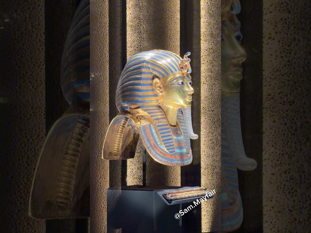 Tutankhamun's 5000+ treasures and artefacts are on display together at the grand Egyptian museum