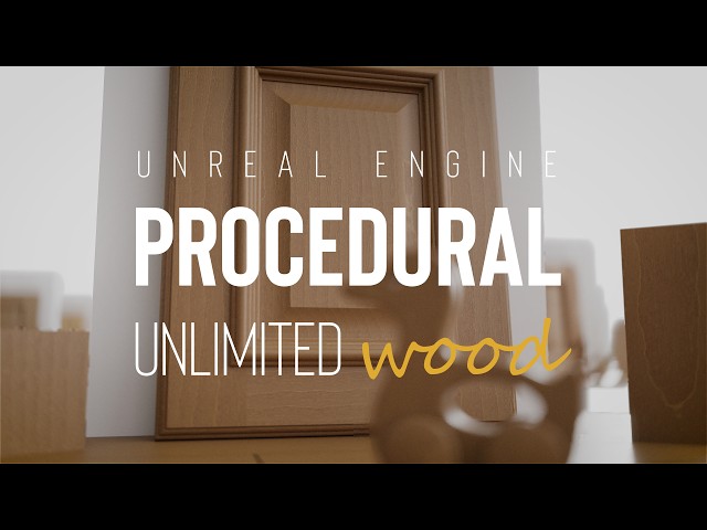 How to create Wood Textures in Unreal Engine 5 | TRUE WOOD