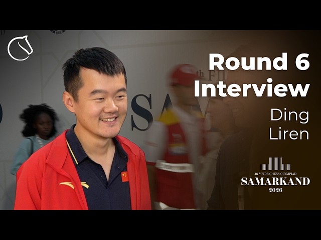Ding Liren After Beating Vincent Keymer | Olympiad 2026 | Round 6