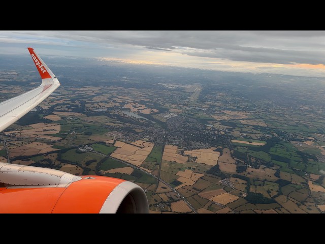 Onboard Take Off From Manchester - Flying Around Knutsford