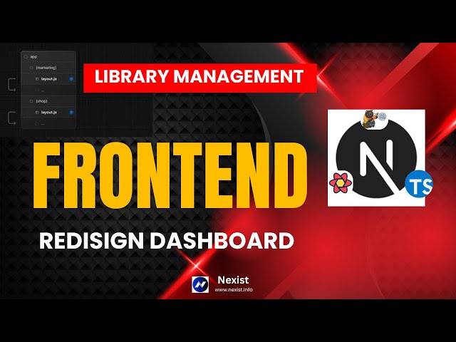 Redesign Dashboard | Next Js Frontend LMS | PERN Full stack tutorial in bangla 2026