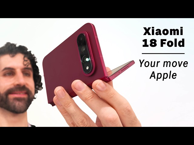I Used the Xiaomi 18 Fold | It's an iPhone Duo From a Parallel Universe (aka China)