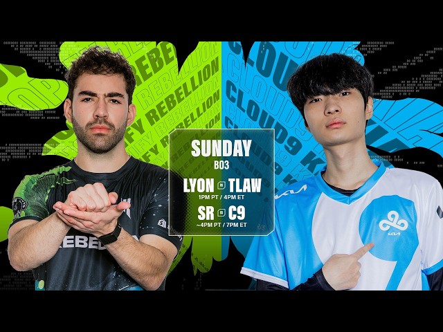 LCS Homegrounds  | SR vs C9