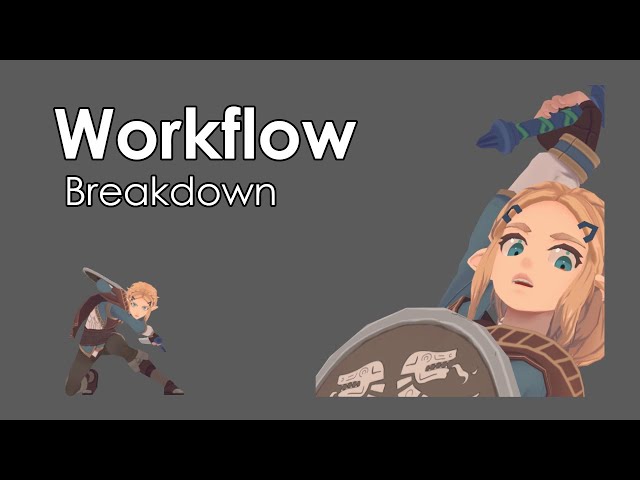 Workflow Breakdown - Attack Animation (Zelda)