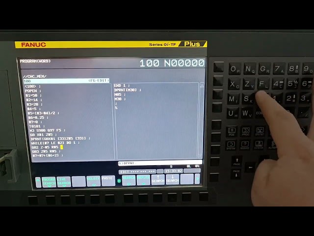 How to Post G-Code in Seconds on a Fanuc CNC | Macro Trick Every Machinist Should Know ⚡👀