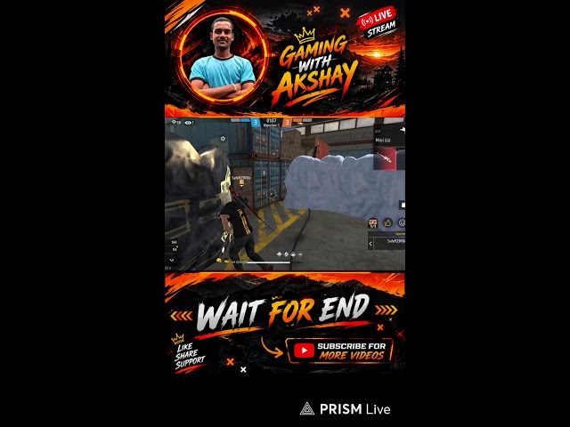 🔴 FREE FIRE LIVE 🔥#freefire #live #trending #shortslive #gamingwithakshay