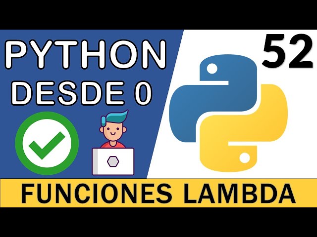 Lambda Functions in Python: How Do They Work? ✅ | Python 3 Course 🐍 # 52